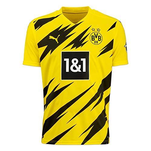超特価sale開催 メンズ レプリカ Ss ホーム Bvb ライセンスシャツ サッカー フットサル プーマ Puma プーマ S イエロー メンズ ウエア