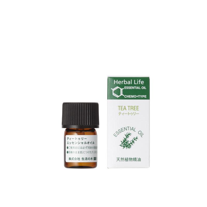 生活の木 ティートゥリー精油/Tee tree アロマ 精油 3ml : 和柄