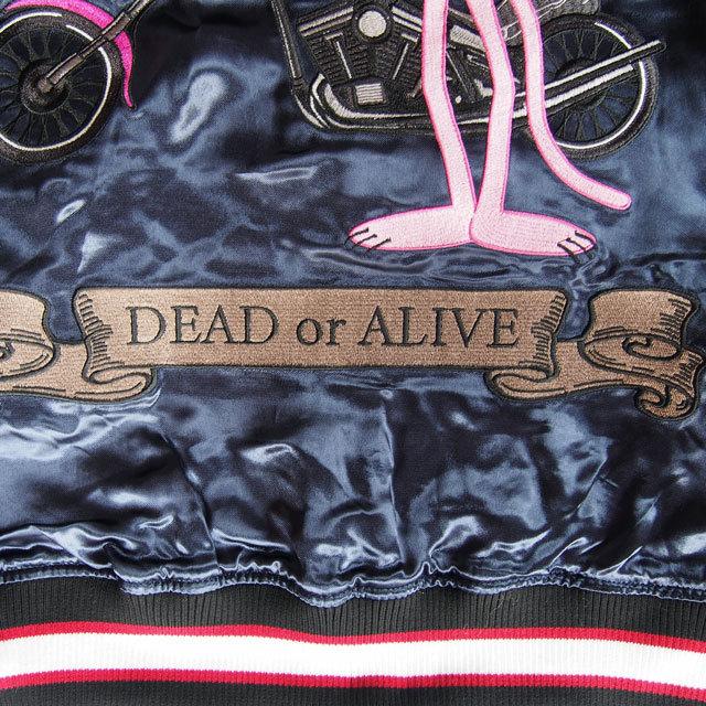 Flag staff ピンクパンサー 刺繍スカジャン PINK PANTHER Flag staff ピンクパンサー 刺繍スカジャン PINK PANTHER
