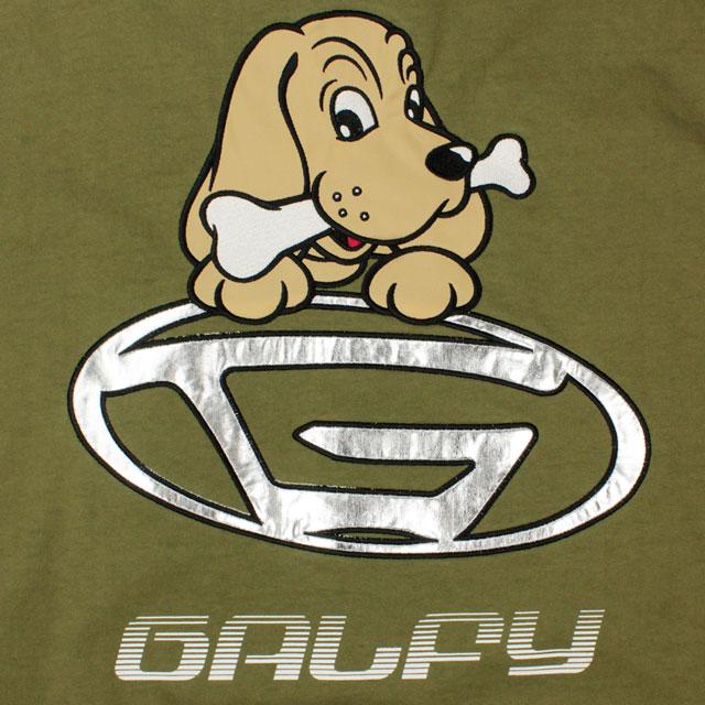 GALFY Gロゴビッグジップポロ Bigシルエット 襟付きシャツ 犬 骨 GALFY Gロゴビッグジップポロ Bigシルエット 襟付きシャツ 犬 骨