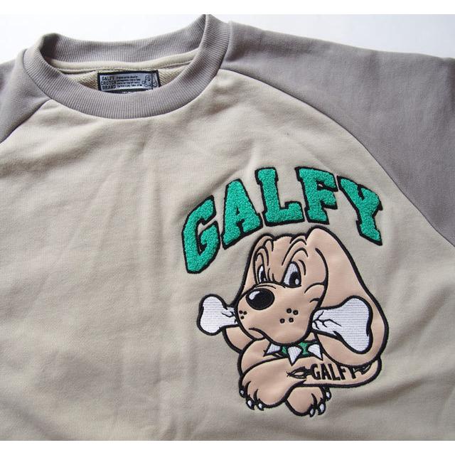 GALFY 3カラー スエット セットアップ サガラ刺繍 部屋着  122006 サイズ中型犬（Lサイズ）BigTシャツ 犬 骨｜sousakuzakka-koto｜21