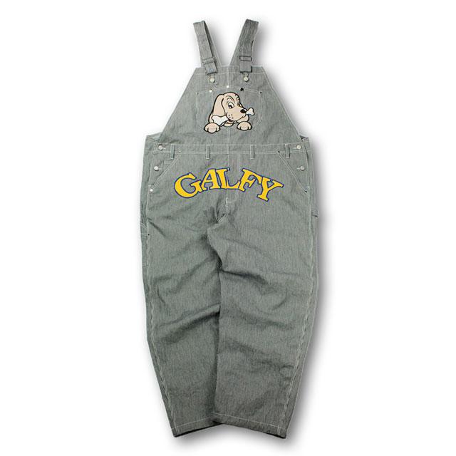 【最終値下げ！】GALFY 石ちゃん　オーバーオール GALFY(ガルフィー) 石ちゃんオーバーオール BLACK / ロック