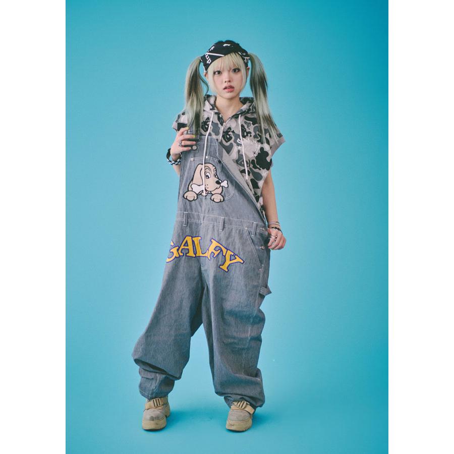 GALFY 石ちゃんオーバーオール 3カラー サイズ フリー 犬 骨