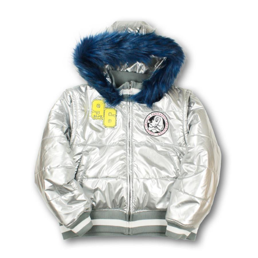 GALFY アメカジお兄ノエモウソダウン ジャケット 2wayベスト 犬