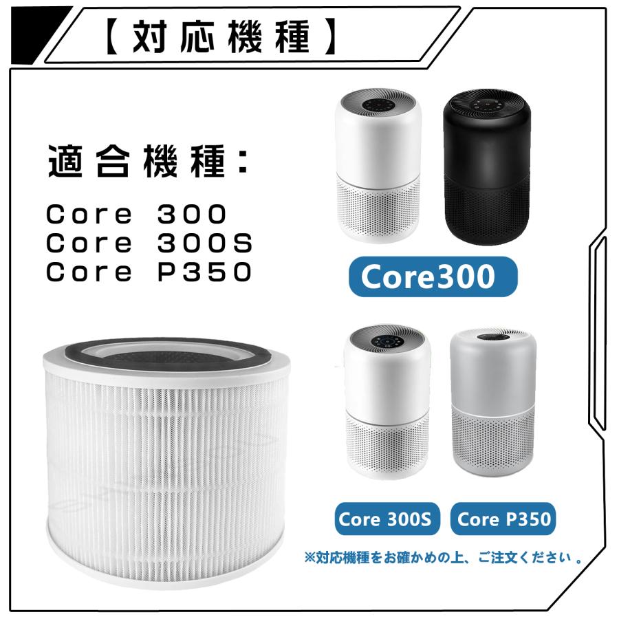 TOSHIBA Levoit 空気清浄機 フィルター Core300 CoreP350
