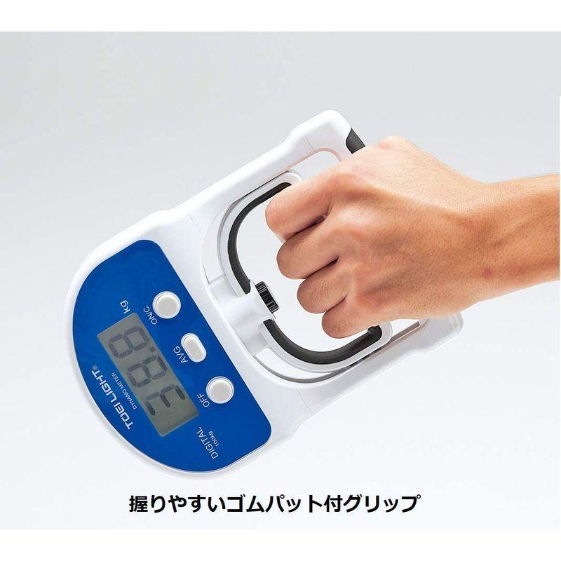 完動品 TOEI LIGHT(トーエイライト) デジタル握力計TL2 日本製 体力測定手順対応 5~100用(0，1単位) ロードセル式 T1854 【1844613874】(11226円)