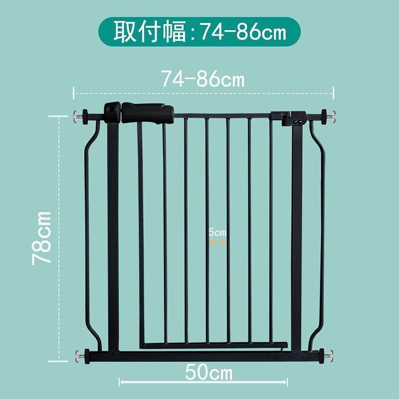新入荷！ エルフ ベビー(Fairy Baby) ベビーゲート 階段上 ペットゲート ベビーフェンス 突っ張り式 オートクローズ機能 ビデオ付き 扉開 【1708058796】(10395円)