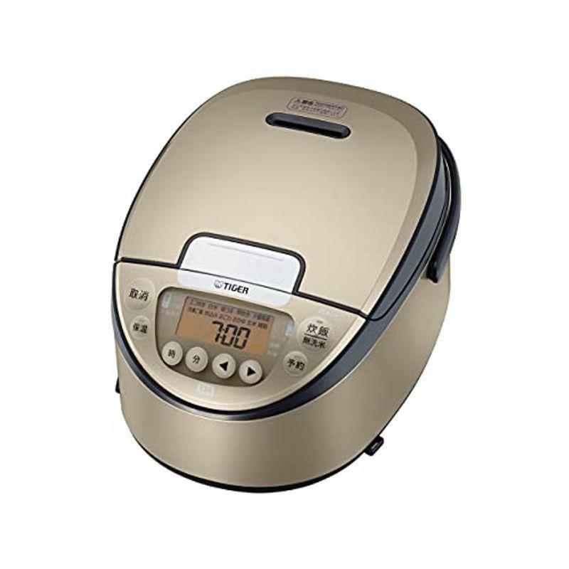 タイガー IH炊飯器 炊きたて JPW-A100-NP シャンパンゴールド ［5.5合