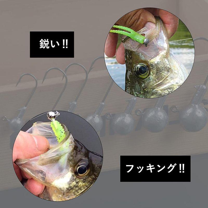オープニング大セール Silanon バス釣り リグ自作 釣り道具 100点 セット ジグヘッド オフセットフック ツイストロック付き 釣り針 マス針 シンカー Cisama Sc Gov Br