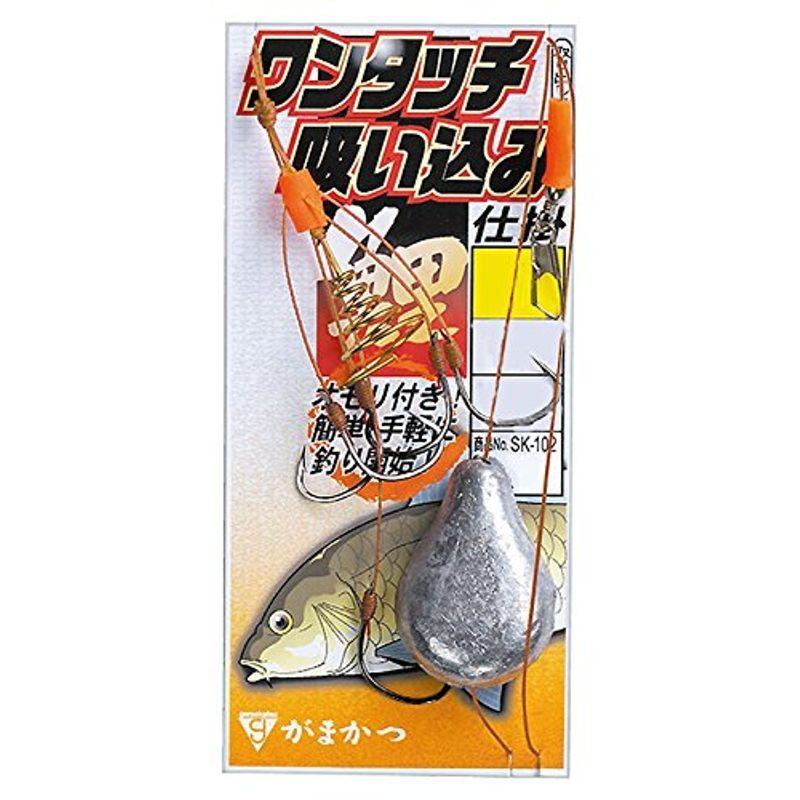 がまかつ(Gamakatsu) ワンタッチ鯉吸込ミ仕掛 SK102 (2L). 43916-4-0-07