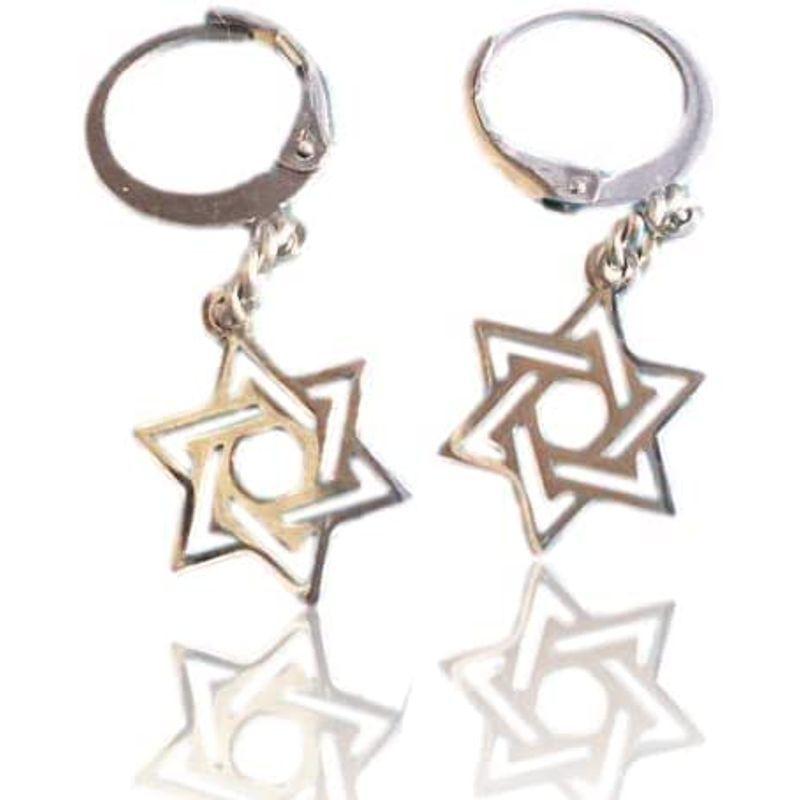 アクセサリー ピアス メンズ 星 ヘキサグラム スター 六芒星 小ぶり アクセサリー ピアス メンズ 星 ヘキサグラム スター 六芒星 小ぶり