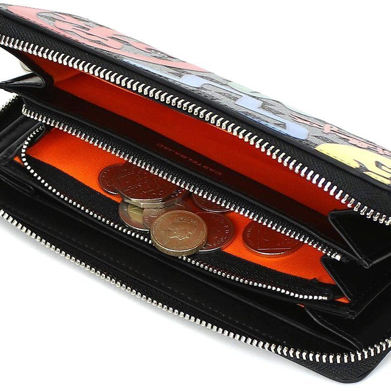 CASTELBAJAC(カステルバジャック) ラウンドファスナー長財布 小銭入れあり Couleurs(クラー) 066623 クロ カステルバジャック ラウンドファスナー長財布 小銭入れあり Couleurs クラー クロ