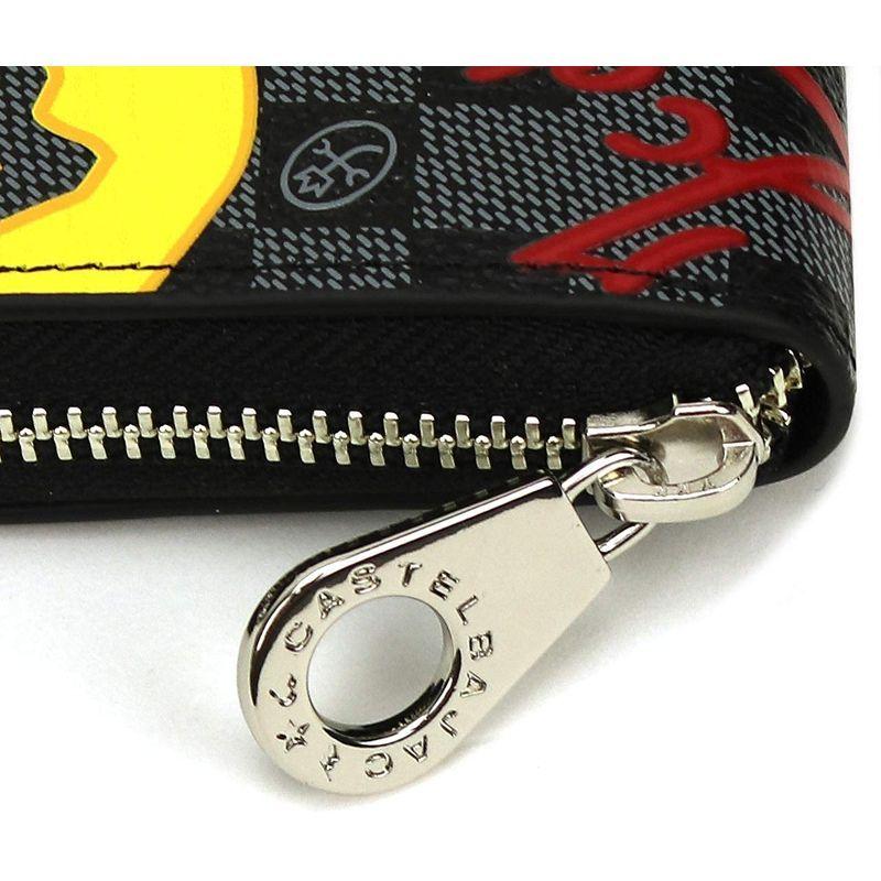 CASTELBAJAC(カステルバジャック) ラウンドファスナー長財布 小銭入れあり Couleurs(クラー) 066623 クロ カステルバジャック ラウンドファスナー長財布 小銭入れあり Couleurs クラー クロ