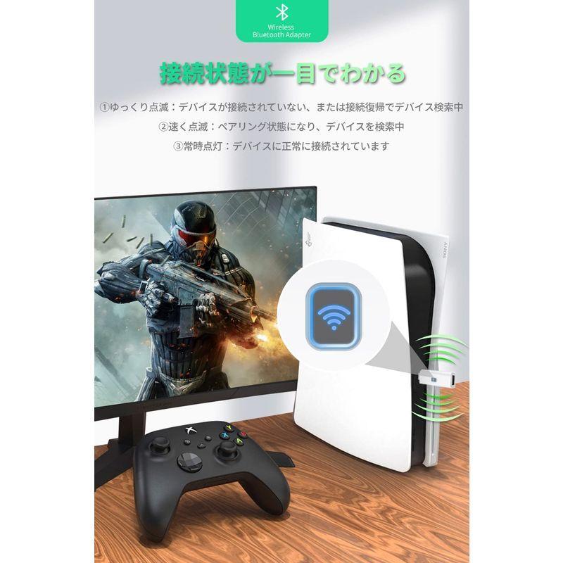 Pc Ps4 Ps3 Ps5 Pro S Steam Switch Switch用 Xboxone コントローラー対 無線アダプター 半額sale Steam