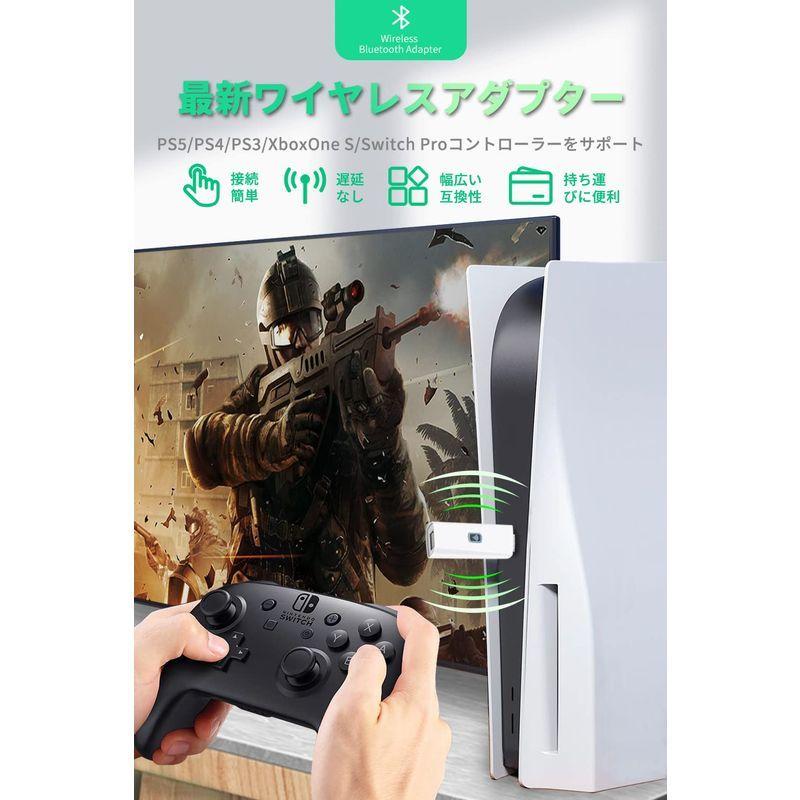 Pc Ps4 Ps3 Ps5 Pro S Steam Switch Switch用 Xboxone コントローラー対 無線アダプター 半額sale Steam