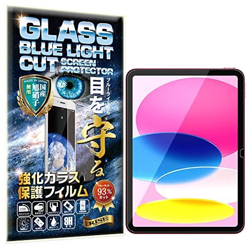 RISE フィルム ブルーライトカット 93% iPad 第11世代 (A16) 2025 用/iPad 第10世代 2022 用 ガラスフ