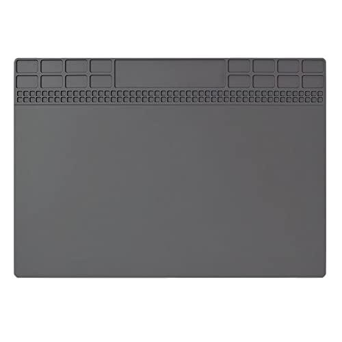 KaiYi 半田マット 作業マット35x25cm 電子工作マット 耐熱500℃高温熱風 絶縁 電子製品分解修理用 分解マット（Yahoo!・蒼店）