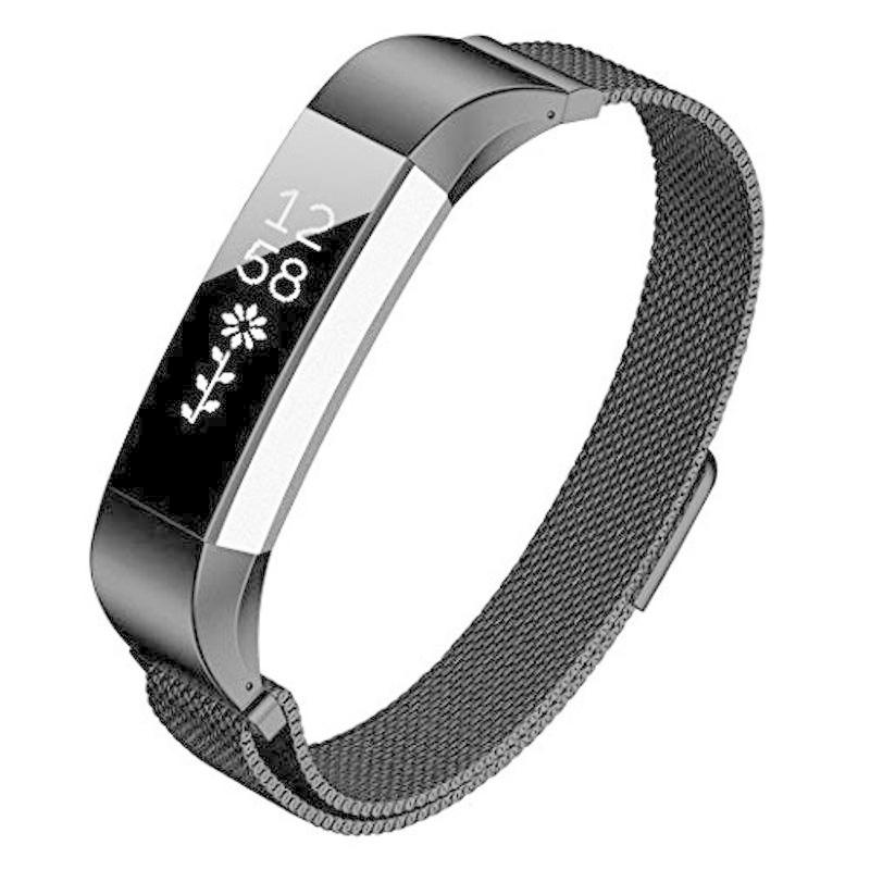 Kutop For Fitbit Alta Hr バンド Altaのためのステンレススチール調節可能 バンド交換ストラップバンド Zelxvifprq スマートウォッチアクセサリー Khantravel Mn