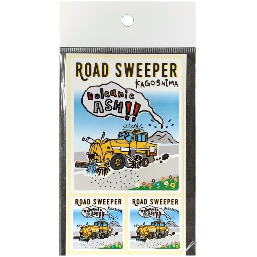 薩摩 オリジナル ステッカー 「ロードスイーパー」 シール 鹿児島 お