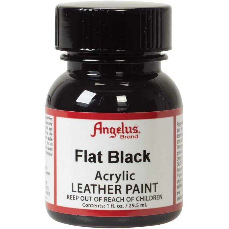 Angelus Leather Paint 1 Oz Flat Black by Angelus 並行輸入品 2023091222030102027South3Store 通販