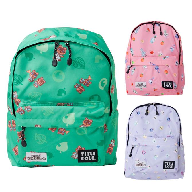 TITLE ROLE（タイトルロール） あつまれどうぶつの森 リュック 保育園