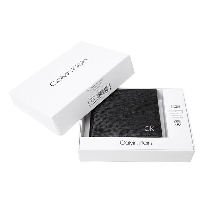 カルバンクライン Calvin Klein 二つ折り財布 レザー メンズ 31ck130008 BOX付｜southcoast｜05