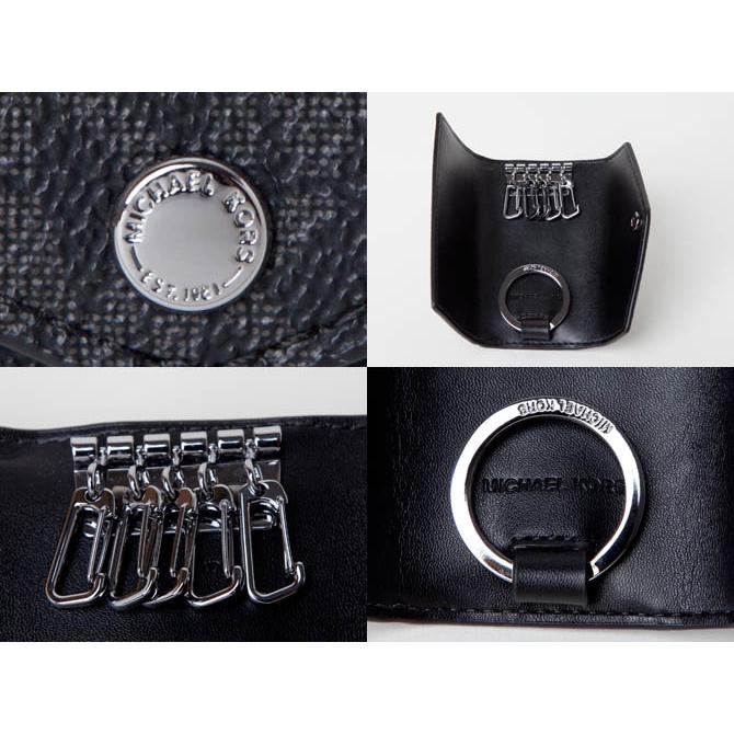 マイケルコース MICHAEL KORS 5連 キーケース レザー ミニ MK ロゴ 
