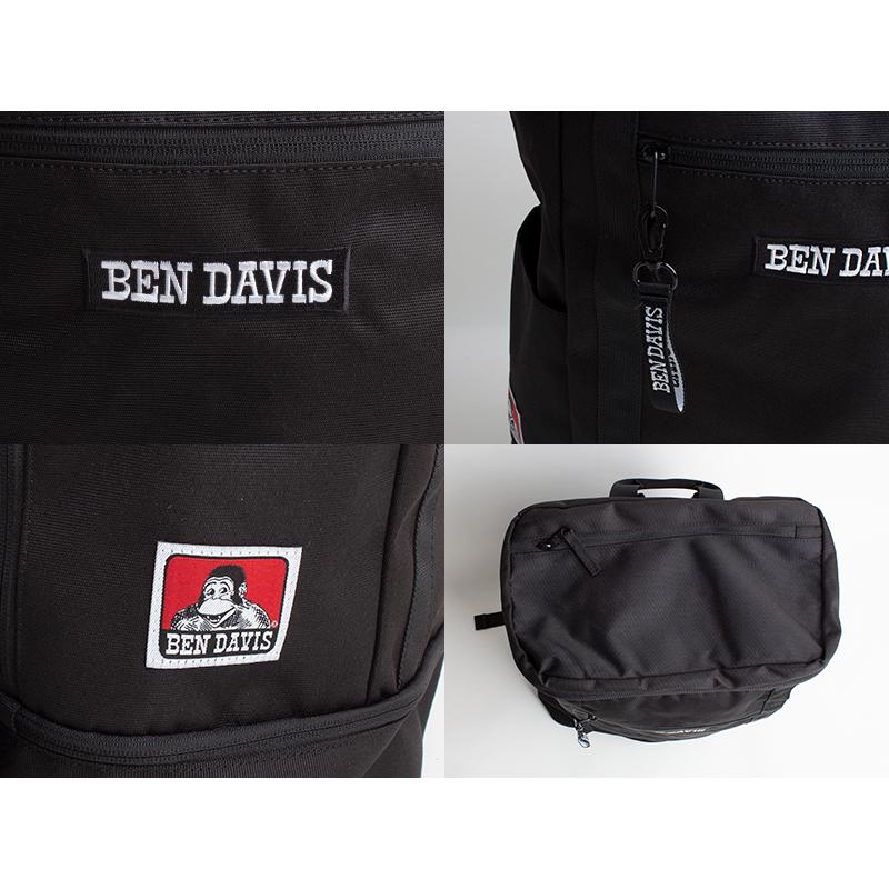 ベンデイビス BEN DAVIS リュック バックパック 大容量 撥水加工 BOX型 メンズ レディース 男女兼用 日本正規品 bdw8302 ラッピング不可 BEN DAVIS（ベンデイビス） リュック バックパック 大容量 撥水加工