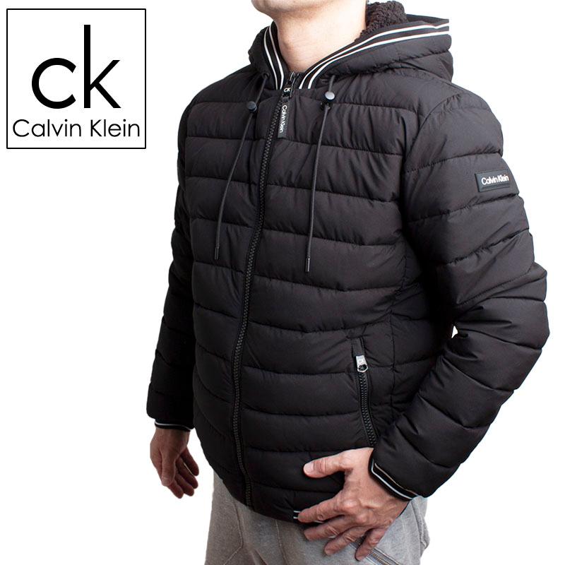 カルバンクライン Calvin Klein ジャケット アウター 中綿 フード付き