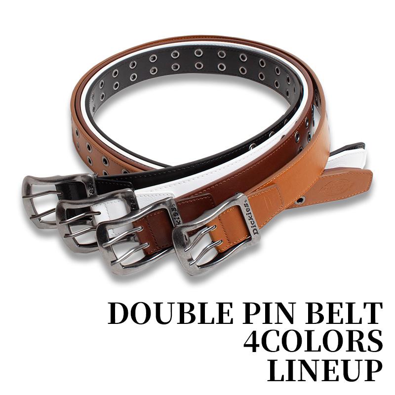 Dickies（ディッキーズ） ベルト Wハトメ バックル ダブルピン 40mm