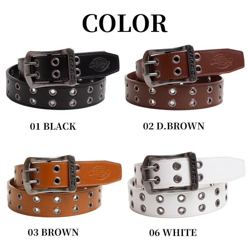 Dickies（ディッキーズ） ベルト Wハトメ バックル ダブルピン 40mm