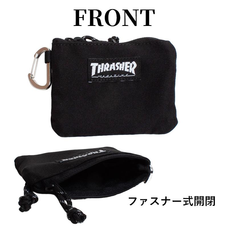 THRASHER（スラッシャー） ポーチ カードケース コインケース 小銭入れ