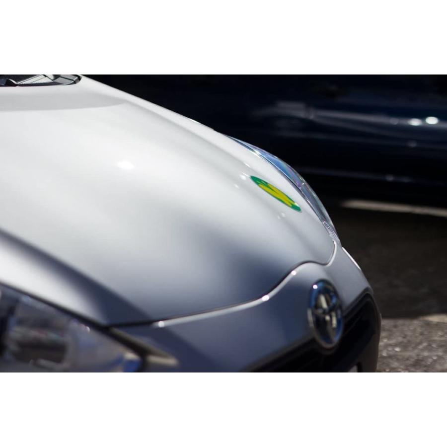 Amuz 聴覚障害者標識 蝶マーク 完成品 反射タイプ マグネット Kd 10 1枚