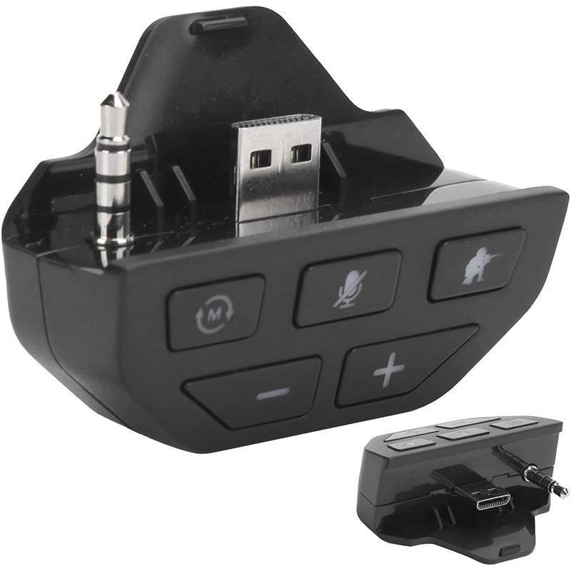 ヘッドセット ステレオ オーディオアダプター コンバータ Xbox One対応 春新作の 直接使用でき 3 5mmオーディオポート 12ピン