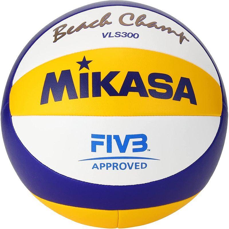 永遠の定番モデル ミカサ Mikasa ビーチバレーボール 国際公認球 検定球 一般 大学 高校 中学 ホワイト イエロー ブルー Vls300 推奨内 Wantannas Go Id