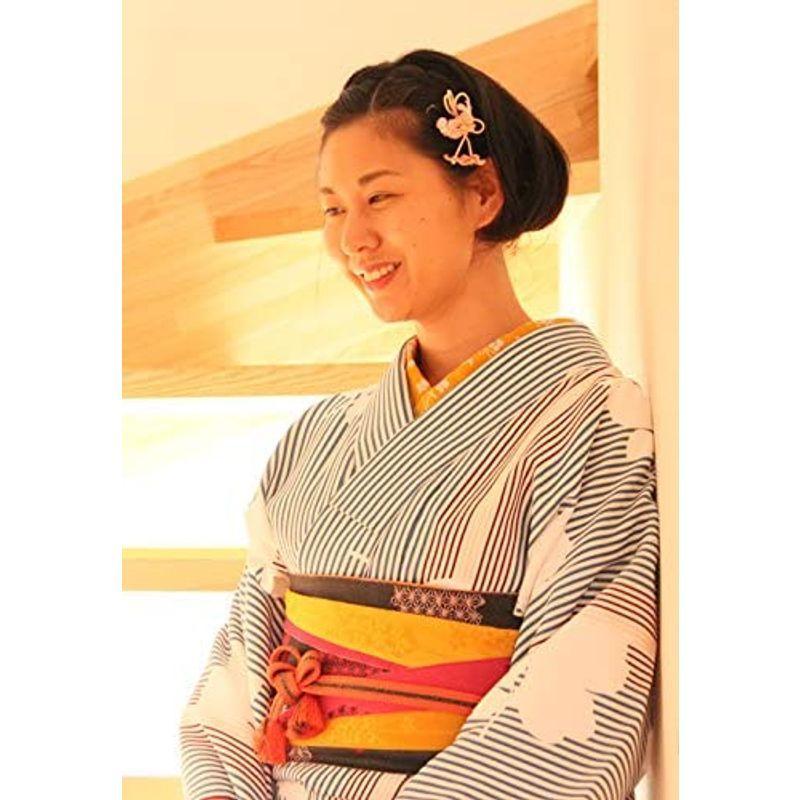 鎌倉工芸 カマクラクラフト 葵 の 花 かんざし （ 簪 ） 髪飾り 赤 レッド 適当な価格