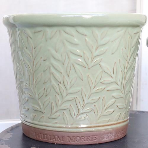 ガーデニング雑貨 陶器鉢 ウィリアムモリス パルナスポット Sサイズ