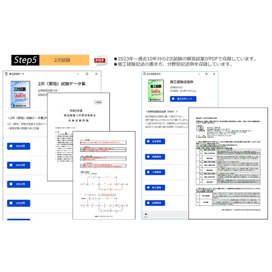 2級造園施工管理技士 試験学習セット 令和6年度(1次＆2次)試験完全対応版 (スタディトライ1年分付き)サザンソフト｜southernsoft｜06