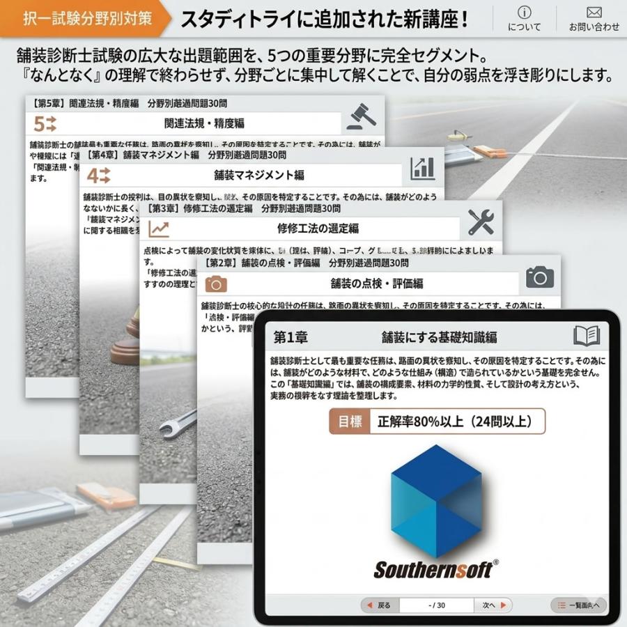 舗装診断士 資格試験 R2講習会テキスト 2019択一3年分記述 試験対策 舗装診断士 資格試験 R2講習会テキスト 2019択一3年分記述 試験対策