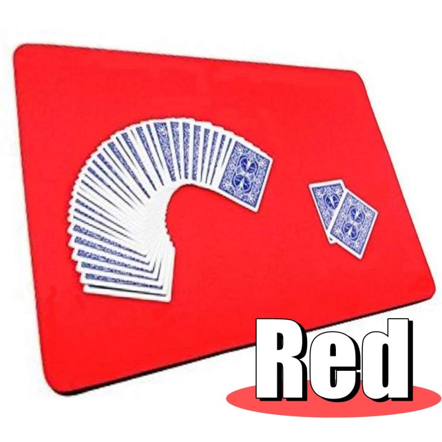 本格派 滑らか クロースアップマット 赤 裏面ラバー 加工 コイン トランプ 手品 マジック マット 滑り止め 付き テーブル 魔術 マ  (送料無料)hos-e22 : サザンウインド - 通販 - Yahoo!ショッピング