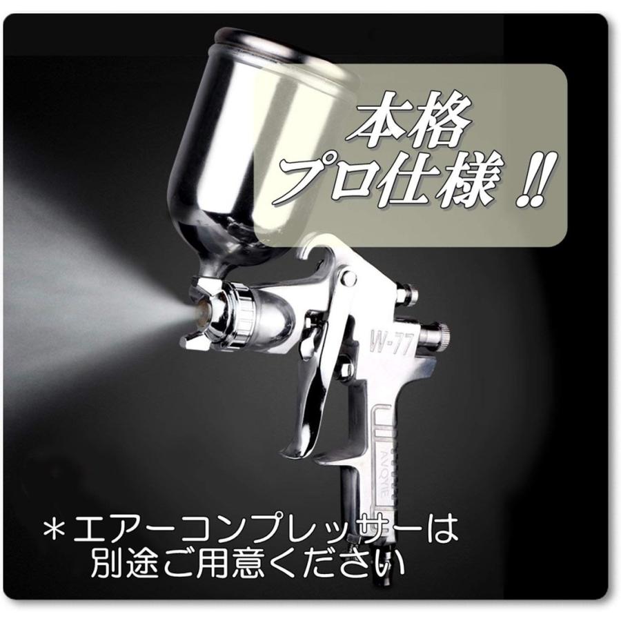 W 77 重力式 エアー 中型 スプレーガン 口径 3 0mm タンク容量 400ml 上壺 式 Diy 車 バイク 塗装 仕上げ ペイント 送料無料 Hos E63 Hoshi E63 サザンウインド 通販 Yahoo ショッピング
