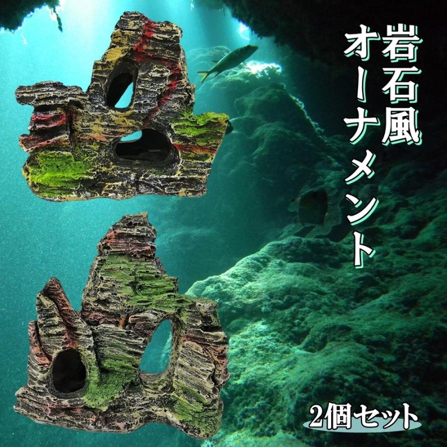 水槽 岩 アクアリウム オーナメント 2種 セット A 樹脂 製 模型 熱帯魚 飼育 飾り オブジェ 背景 水景 風景 装飾 岩石 コケ 送料無料 Hos J55 Hoshi J55 サザンウインド 通販 Yahoo ショッピング