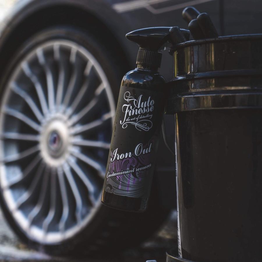 オートフィネス　アイアンアウト　鉄粉除去剤　洗車用品　カーシャンプー　カーケア　AUTO FINESSE IRON OUT 500ml｜southsea｜09