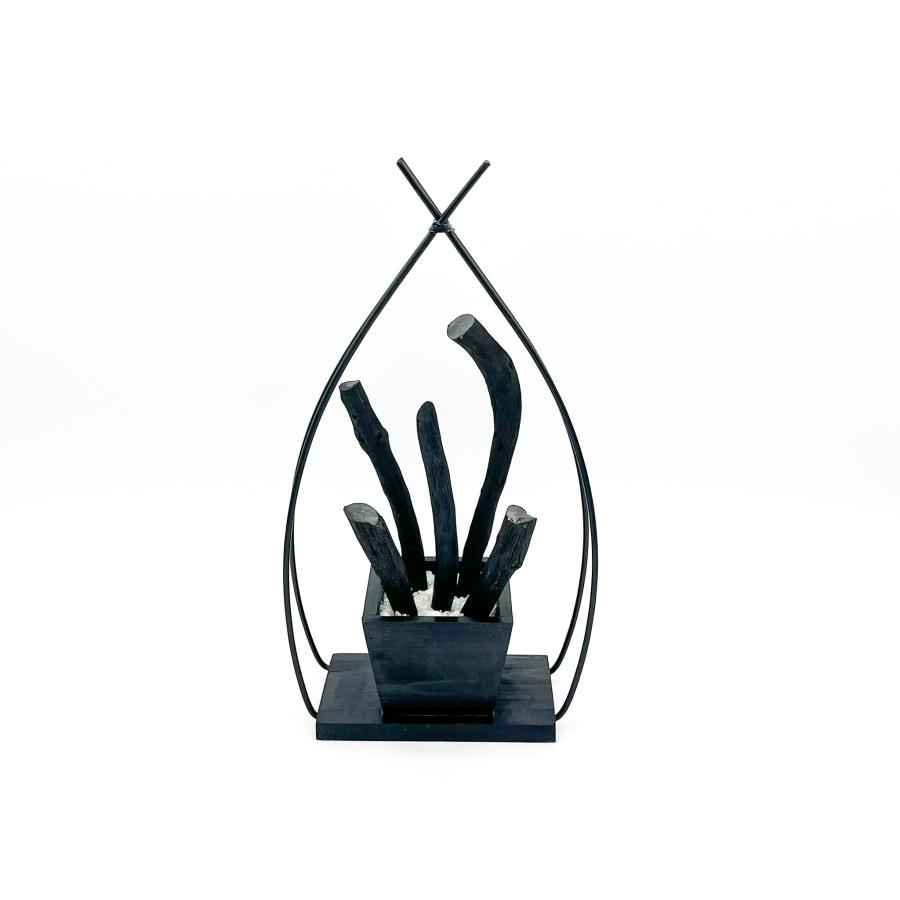 備長炭オブジェ【炭12】