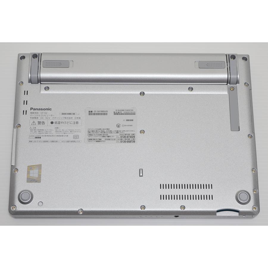 Let's note SV Panasonic CF-SV1RDLVS Core i5-1145G7 12.1型TFT16GB