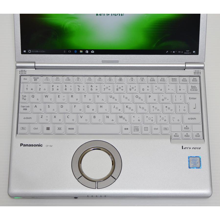 Let's note SV Panasonic CF-SV7U12VS Core i7-8650U 12.1型 Let's note SV Panasonic CF-SV7U12VS Core i7-8650U 12.1型