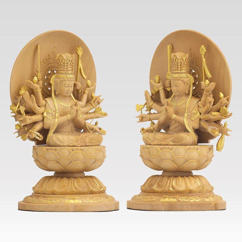 62%OFF!】極小仏 准胝観音 10.3cm（木製 仏壇、仏具 | bitesofbangkok.com