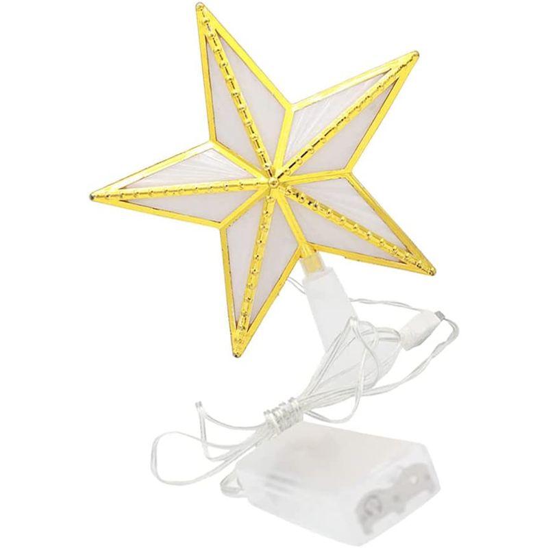 LEDMOMO ツリートップ 星 ツリートップスター スターライト led クリスマスツリー ライト 電池式 クリスマス飾り 装飾ライト|southwind41|04