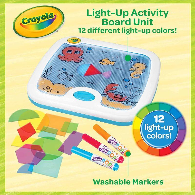 クレヨラ (Crayola) 12色に光る ライトアップ お絵かきボード カラフル