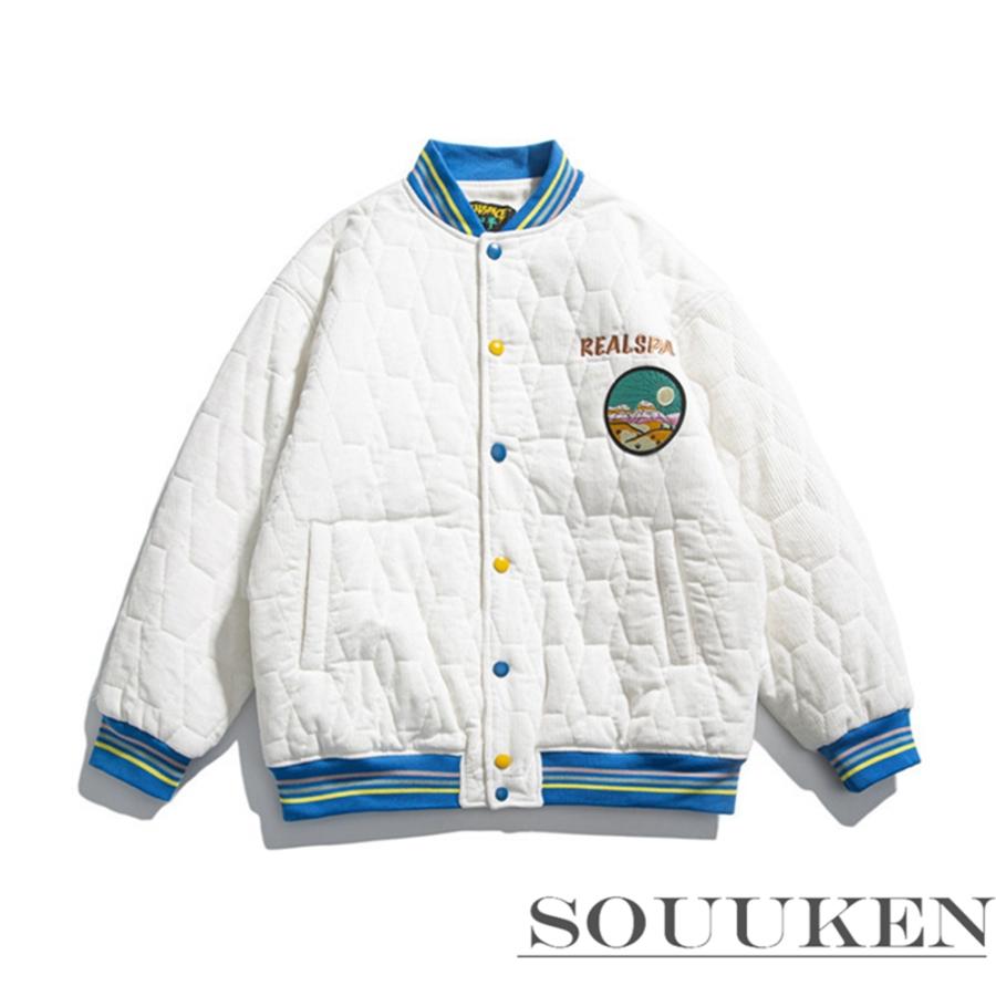 人気ブランドの メンズ スタジャン レディース ゆったり 暖かい 保温 防風 厚手 ジャンパー ダウンジャケット ダウンコート 刺繍 防寒 ジャケット 冬 ダウンコート カラー ブラック Lifeinlacruz Com